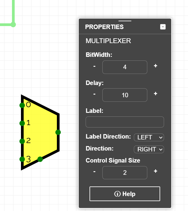 Multiplexor 4 entrades