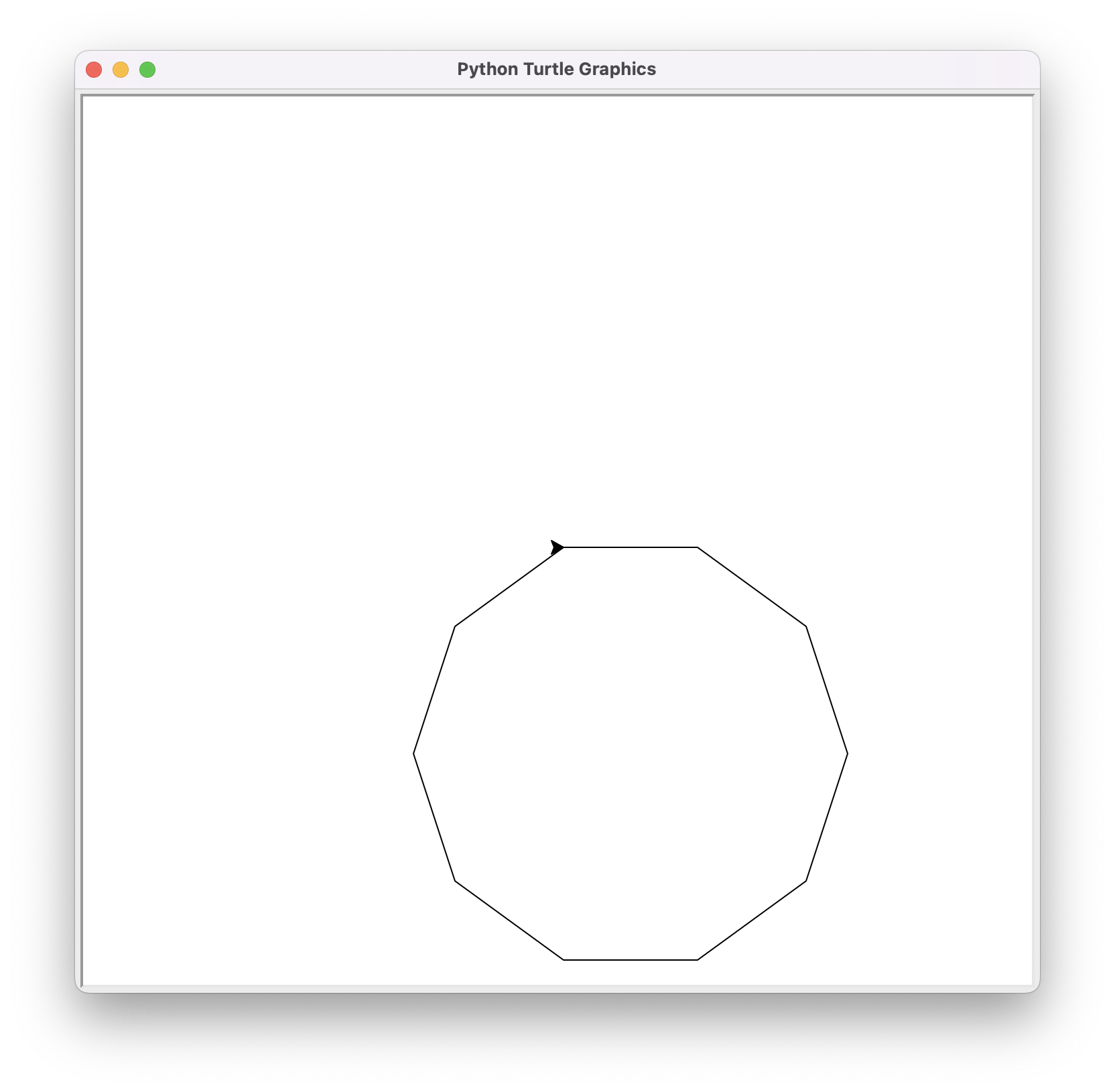 decagon amb la tortuga